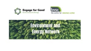 Engage for Good Environment & Energy Network Meeting
