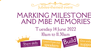 Charity Meetup - Marking Milestones and MBE Memories
