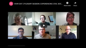 2020 VSVR online conference – session videos