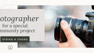 A Fulfilling Opportunity for a Volunteer Photographer
