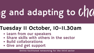 Charity Meetup - Making and adapting to change