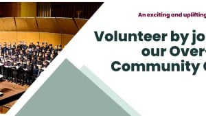 Volunteer by Joining our Over-50's Community Choir